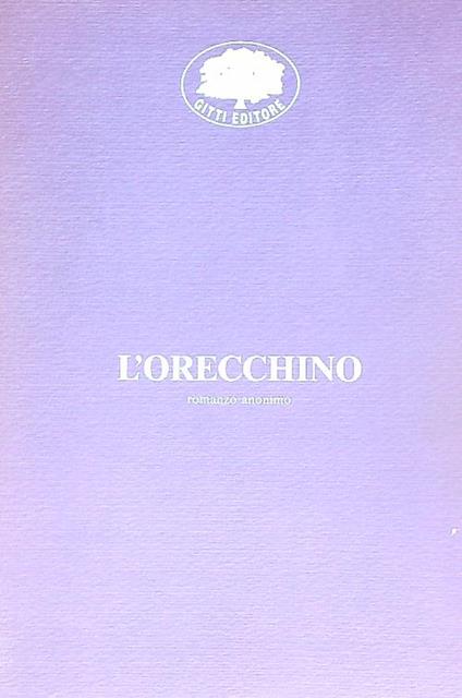 L' orecchino - Ecuba - copertina