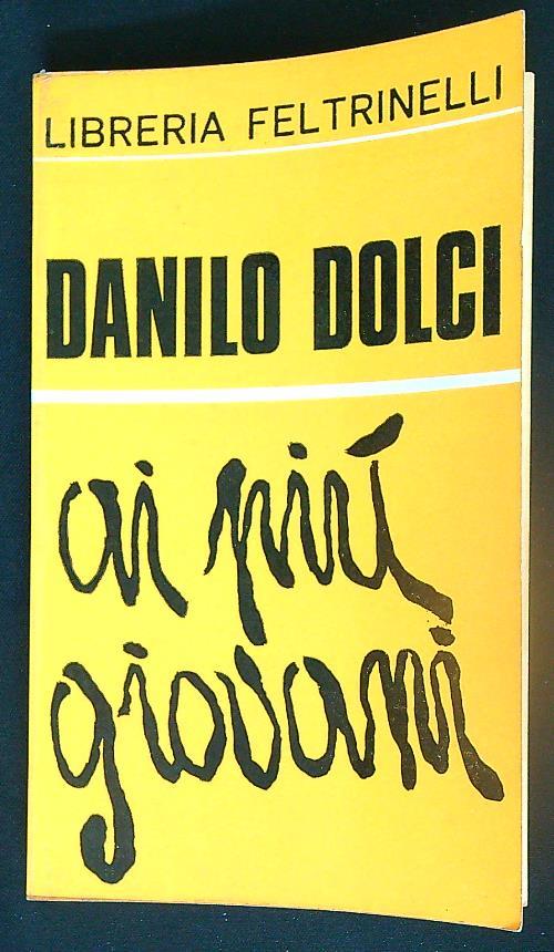 Ai più giovani - Danilo Dolci - copertina