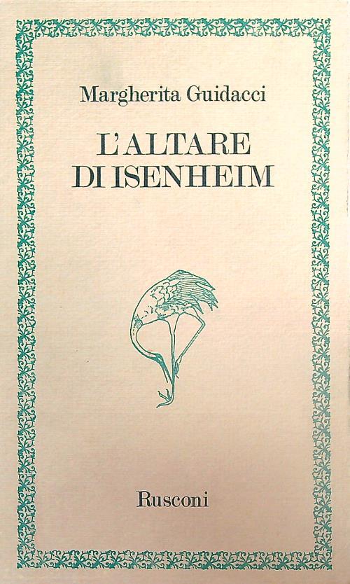 L' altare di Isenheim - Margherita Guidacci - copertina