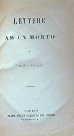 Lettere ad un morto