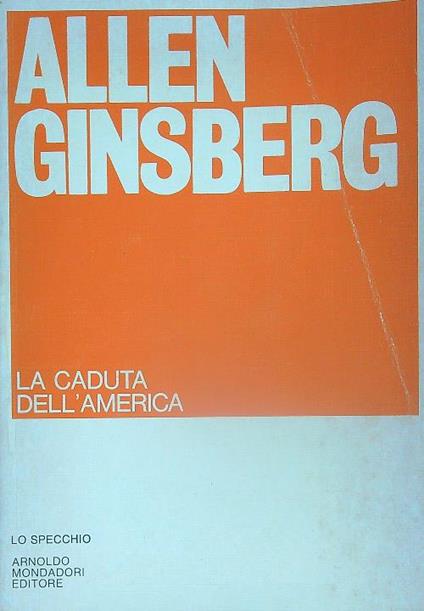 La caduta dell'America - Allen Ginsberg - copertina