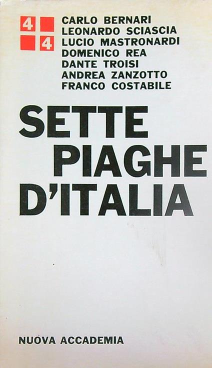 Sette piaghe d'Italia - copertina