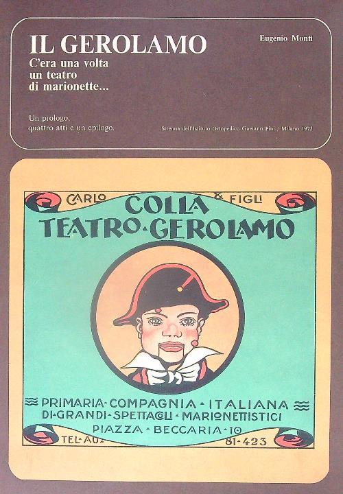 Il gerolamo - Eugenio Monti - copertina