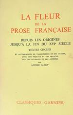 La fleur de la prose Francaise