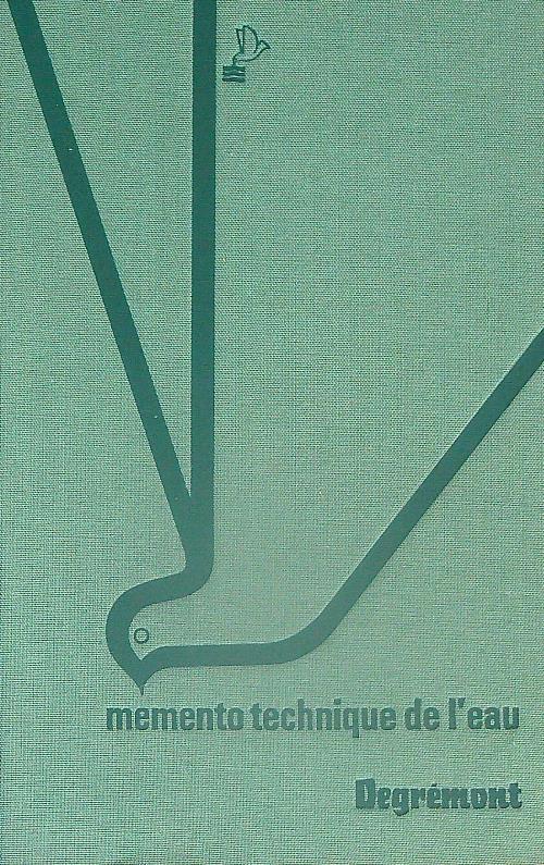 Memento technique de l'eau 1966 - Louis Armand - copertina