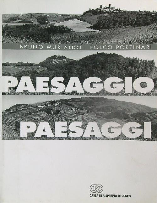 Paesaggio Paesaggi - Bruno Murialdo - copertina