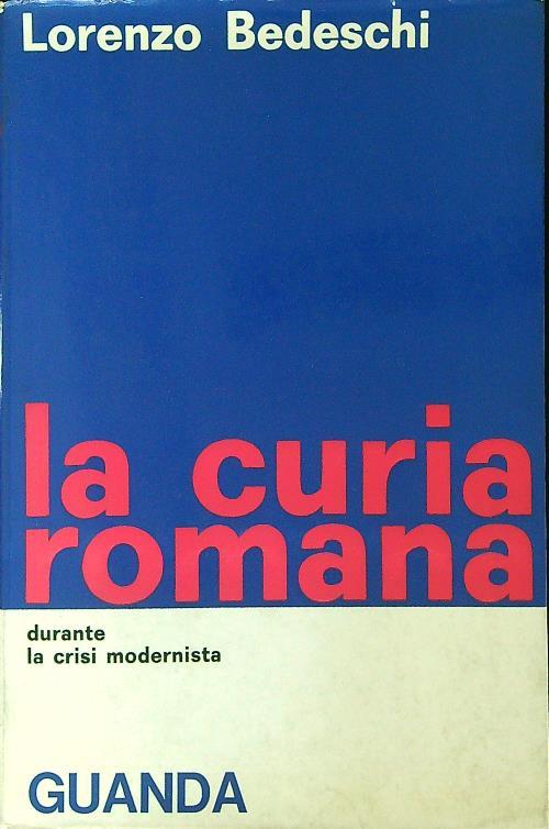 La curia Romana - Lorenzo Bedeschi - copertina