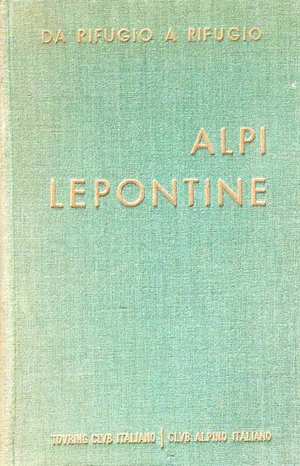 Alpi lepontine - copertina
