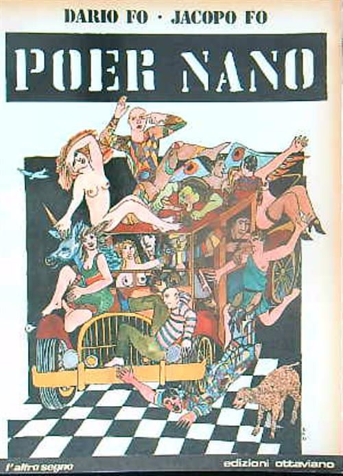 Poer nano - Dario Fo - copertina