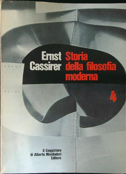 Storia della filosofia moderna 4 vv - Ernst Cassirer - copertina