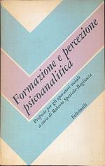 Formazione e percezione psicoanalitica