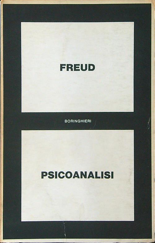 Psicoanalisi - Sigmund Freud - copertina