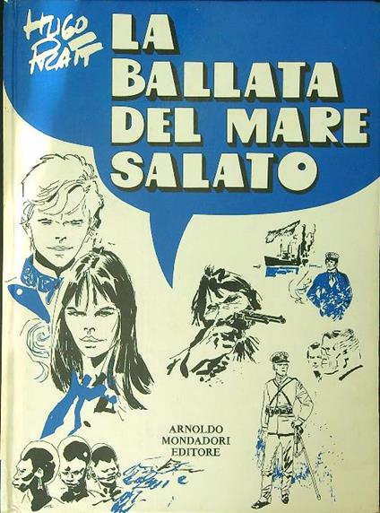 La  ballata del mare salato - Hugo Pratt - copertina