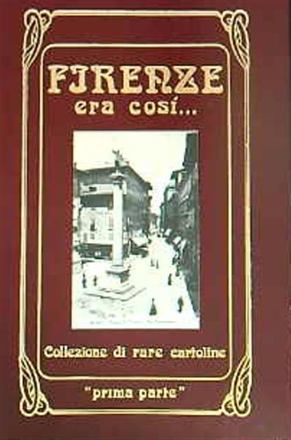 Firenze era cosi... 3vv - copertina