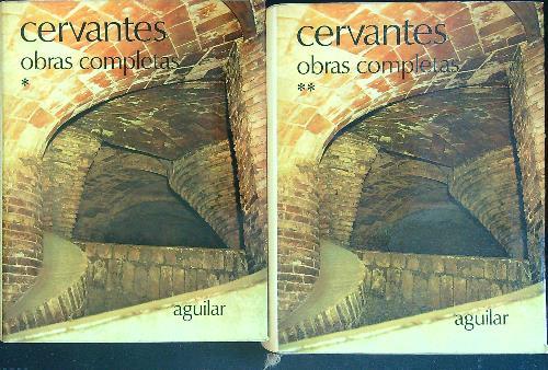 Obras completas 2 vv - Cervantes - copertina