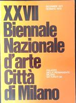 XXVII Biennale nazionale d'arte Città di Milano
