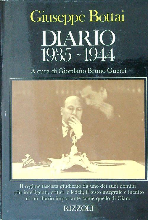 Diario 1935 - 1944 - Giuseppe Bottai - copertina