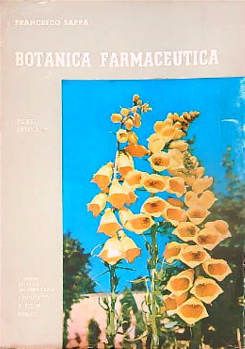 Botanica farmaceutica. Parte speciale - Francesco Sappa - copertina