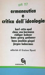 Ermeneutica e critica dell'ideologia