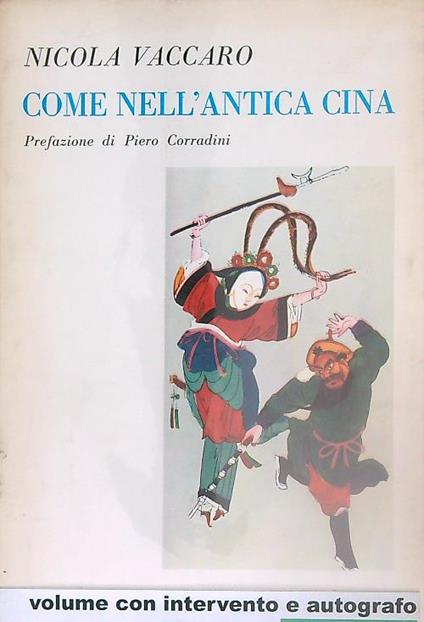 Come nell'Antica Cina - Nicola Vaccaro - copertina