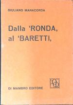 Dalla Ronda, al Baretti