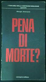 Pena di morte?