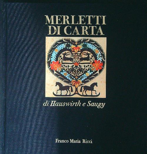 Merletti di carta - Hauswirth - copertina