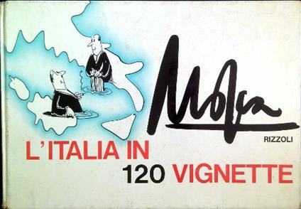 L' Italia in 120 vignette - Giovanni Mosca - copertina