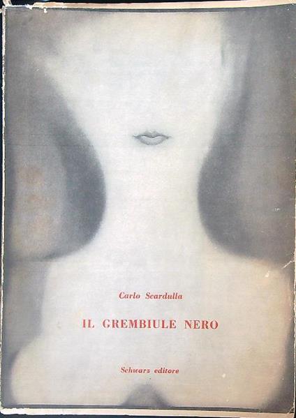 Il grembiule nero - Carlo Scardulla - copertina