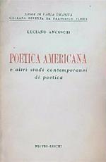 Poetica americana e altri studi contemporanei di poetica