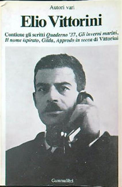 Elio Vittorini - copertina