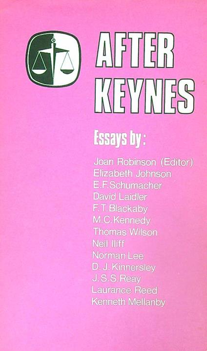 After Keynes - Joan Robinson - copertina