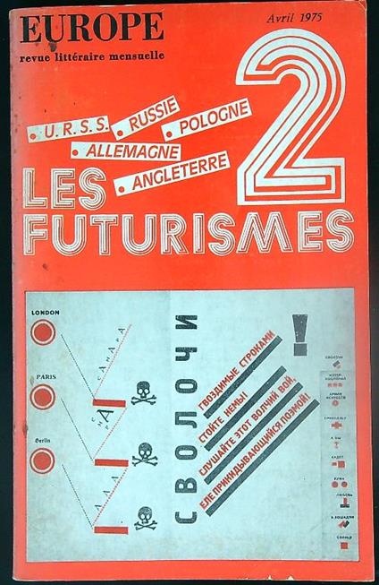 Europe. Avril 1975. Les futurismes 2 - copertina