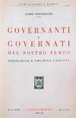 Governanti e governati del nostro tempo: sociologia e politica fascista