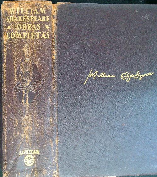 Obras completas - William Shakespeare - copertina