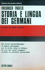 Storia e lingua dei Germani 