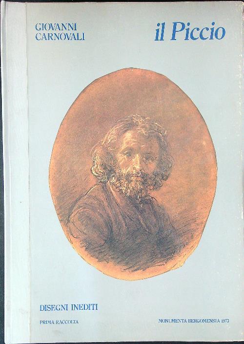 Il  Piccio Disegni inediti Prima raccolta - Giovanni Carnovali - copertina