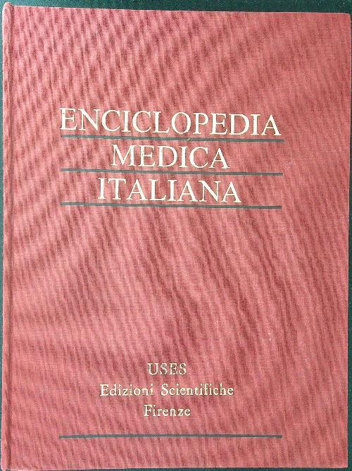 Enciclopedia medica Italiana 23 vv - Luciano Vella - copertina