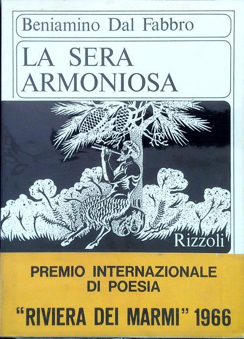 La sera armoniosa - Beniamino Dal Fabbro - copertina