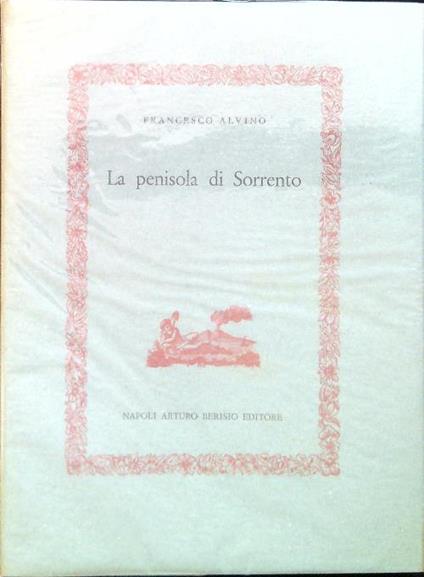 La penisola di Sorrento - Francesco Alvino - copertina