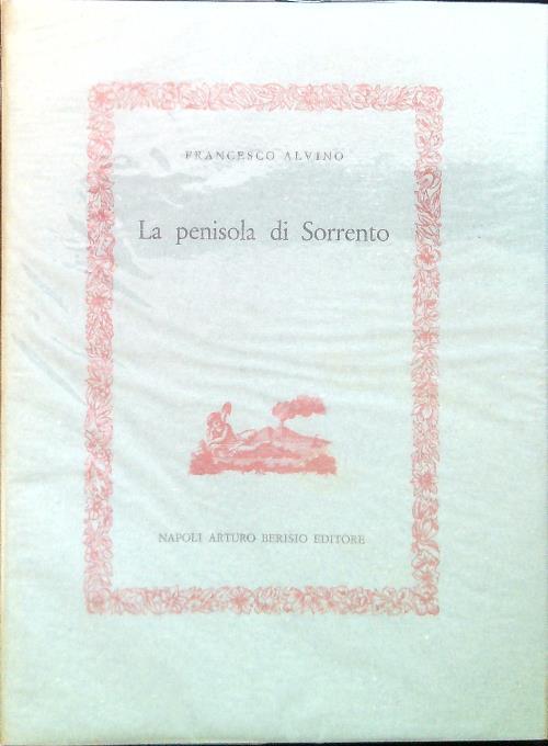 La penisola di Sorrento - Francesco Alvino - copertina