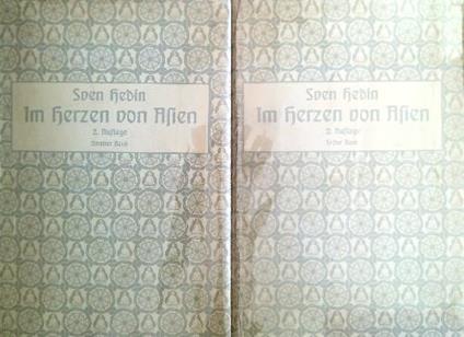 Im Herzen von Asien. 2 Bande - MANCA UNA CARTA - Hedin Sven - copertina