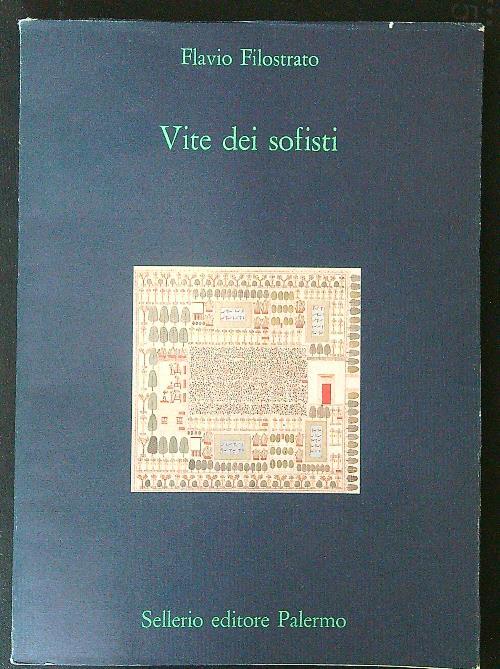 Vite dei sofisti - Flavio Filostrato - copertina