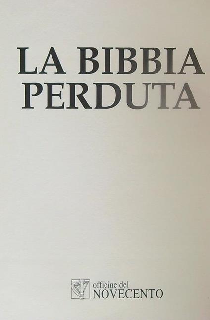 La Bibbia perduta - copertina