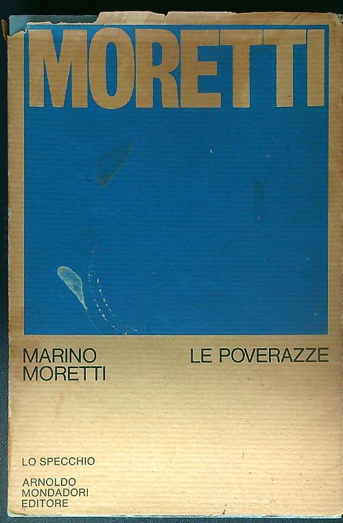 Le poverazze - Marino Moretti - copertina