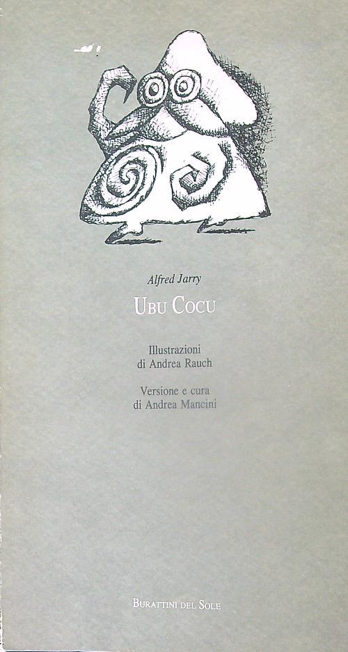 Ubu Cocu - Alfred Jarry - copertina