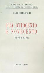 Fra Ottocento e Novecento 