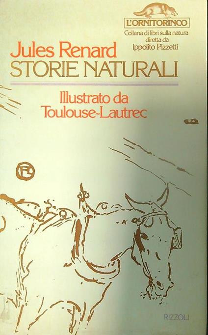 Storie naturali - Jules Renard - copertina