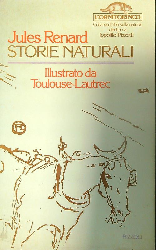 Storie naturali - Jules Renard - copertina