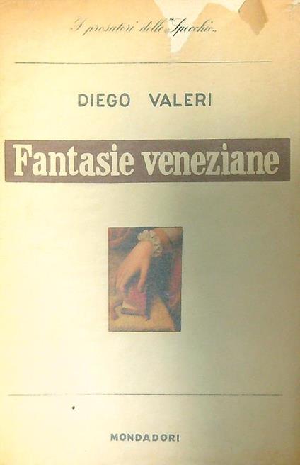 fantasie veneziane - Diego Valeri - copertina